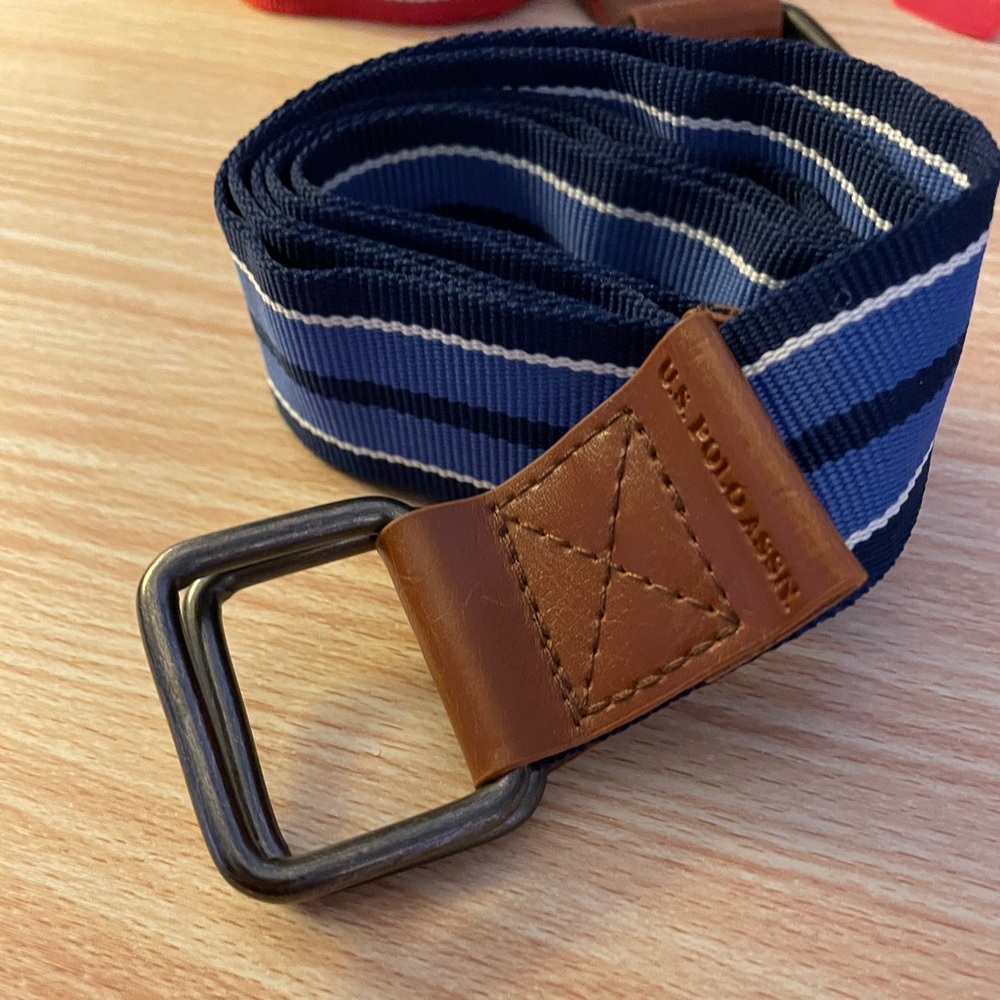 us polo assn. casual braided belt
